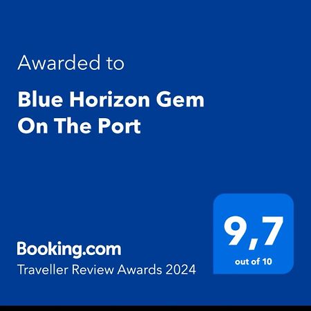 Blue Horizon Gem On The Port Daire Rafína Dış mekan fotoğraf