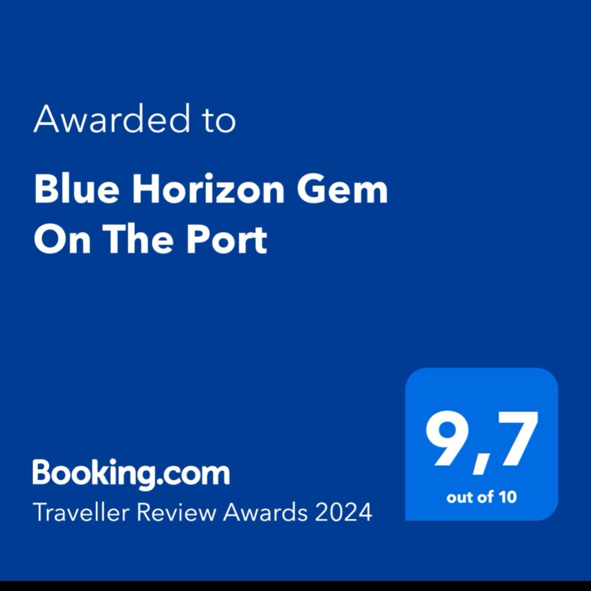 Blue Horizon Gem On The Port Daire Rafína Dış mekan fotoğraf