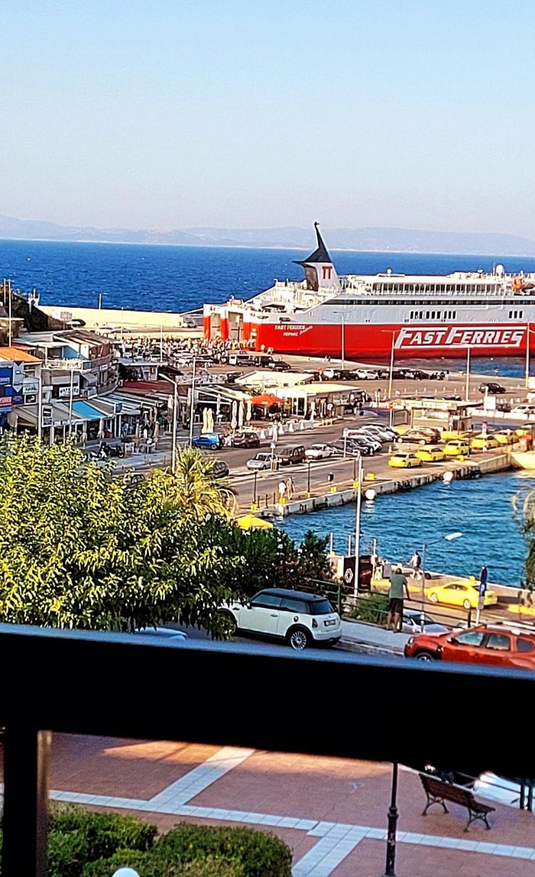 Blue Horizon Gem On The Port Daire Rafína Dış mekan fotoğraf